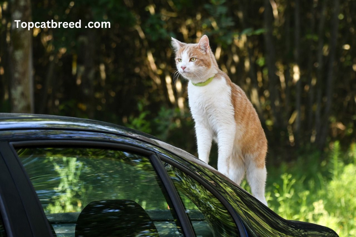 
"Cat deterrent measures for cars: Protective strategies to prevent feline visitors from resting on or scratching the vehicle's surface."